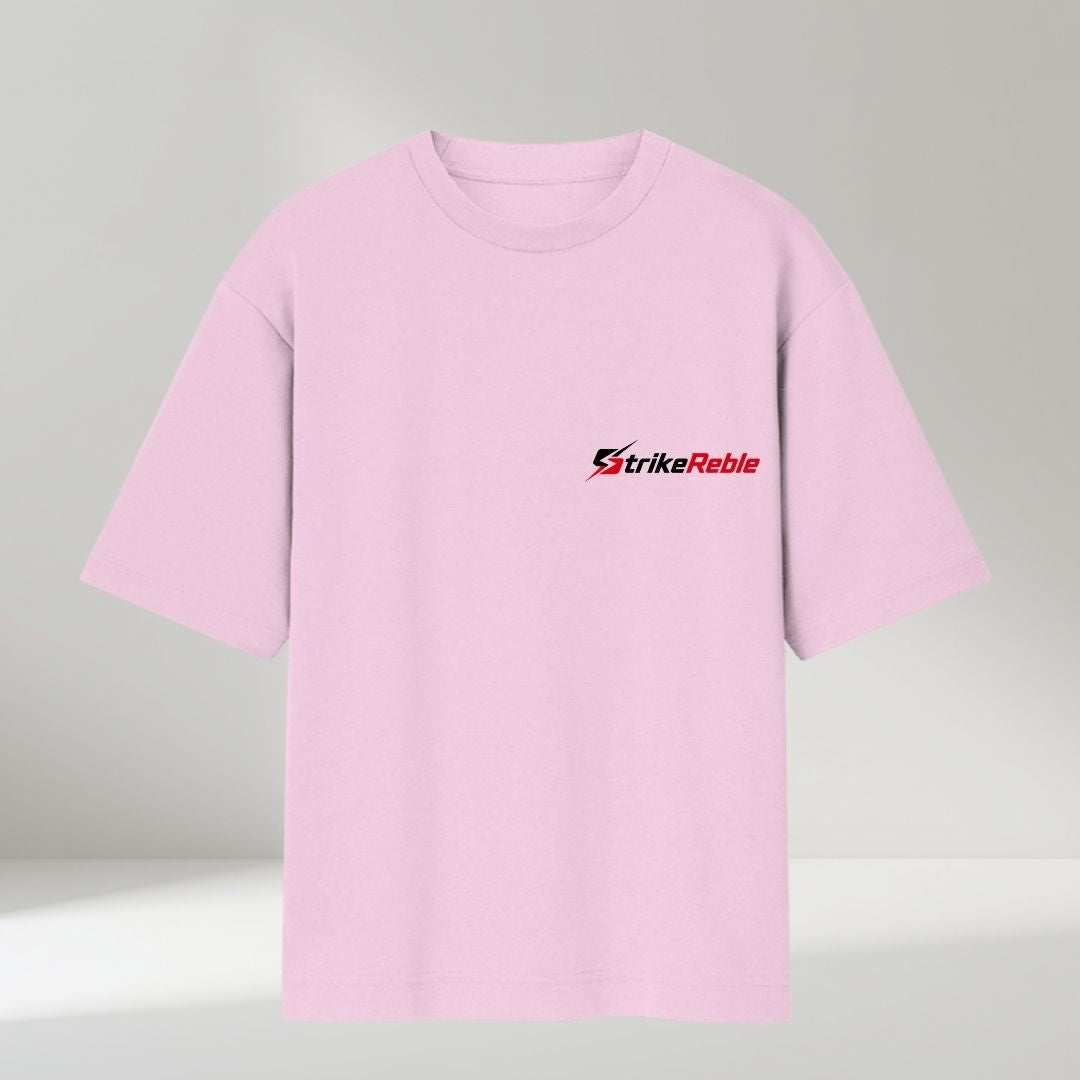 StrikeReble Mehnat Se Pehchaan Oversized Cotton Graphic T-Shirt