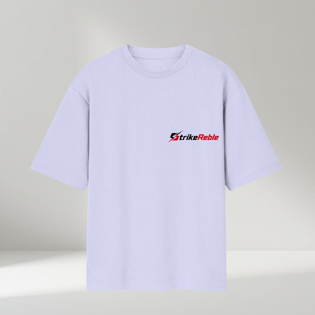 StrikeReble Mehnat Se Pehchaan Oversized Cotton Graphic T-Shirt
